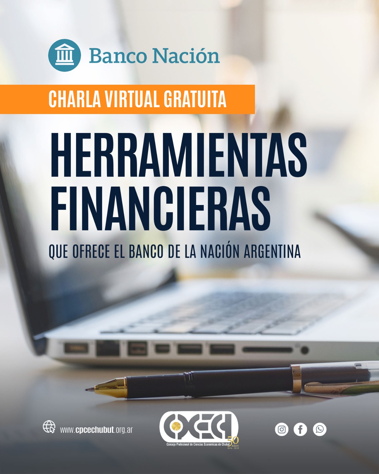 Charla virtual gratuita que brindará el Centro de Atención Pyme Nación del Banco de la Nación Argentina