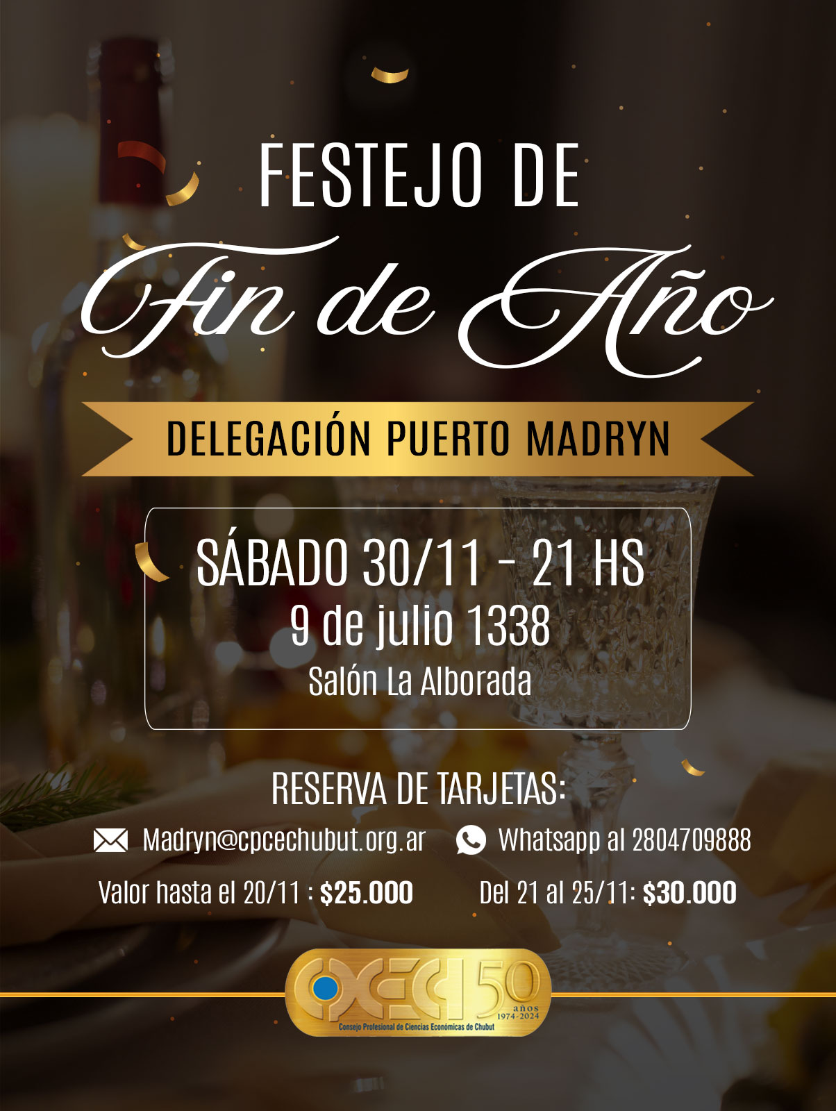 Festejo de Fin de Año Delegación Puerto Madryn