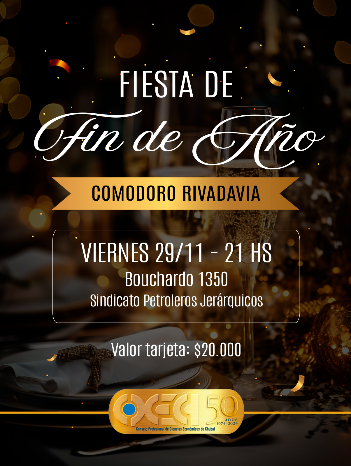 Festejo de Fin de Año Delegación Comodoro Rivadavia