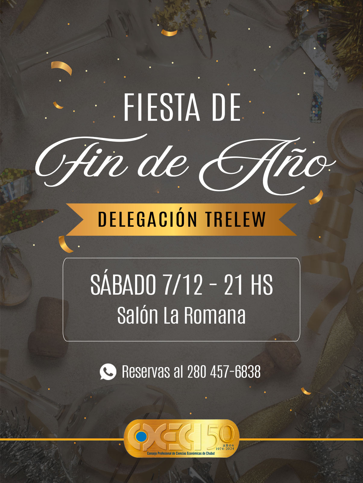 Festejo de fin de año - Delegación Trelew